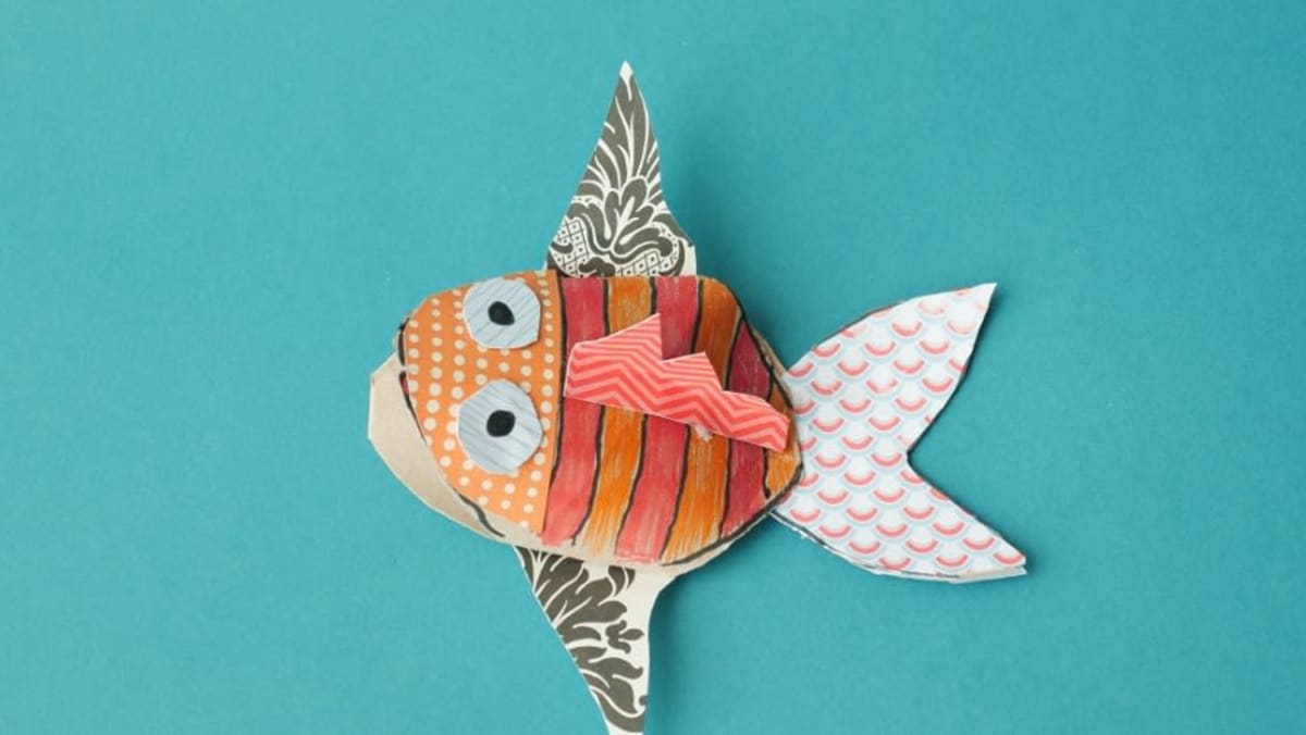 Create at Home: Paper Roll Fish