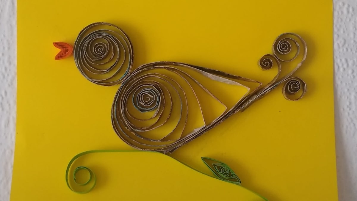 Create at Home: Quilling Bird